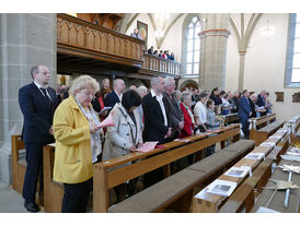 Feier der 1. Heiligen Kommunion in Sankt Crescentius (Foto: Karl-Franz Thiede)